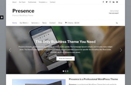 Presence WordPress Theme